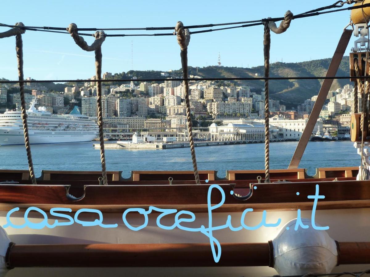 Casa Orefici, 4 Apartments In Front Of Aquarium! 제노바 외부 사진